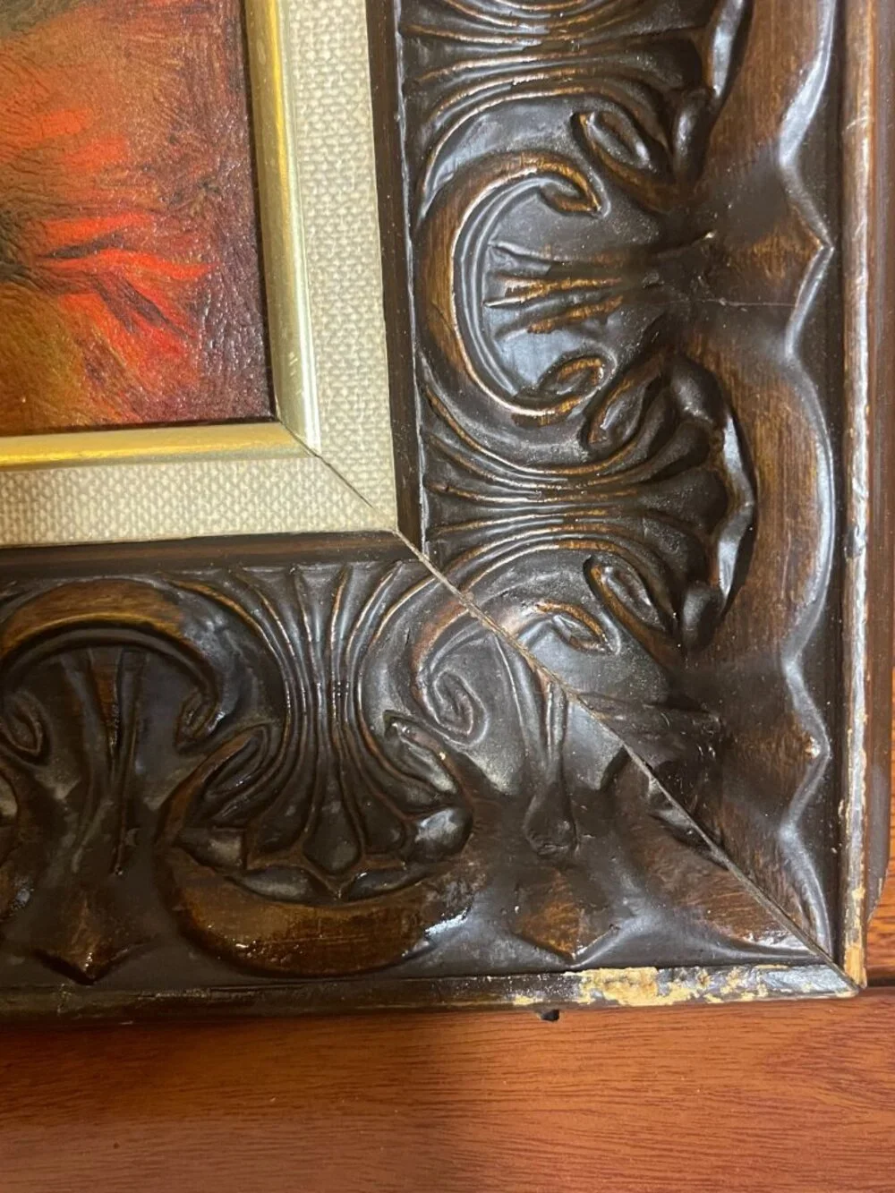 Frogonard Framed 